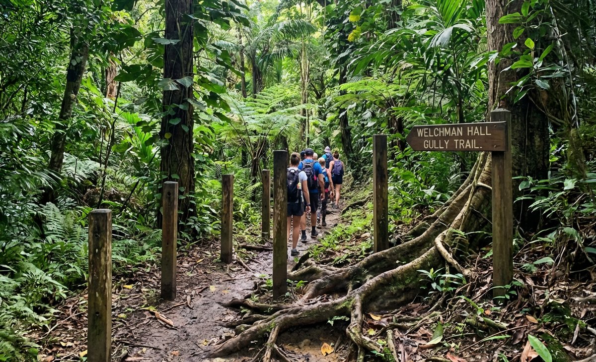 Hiking trails in Barbados